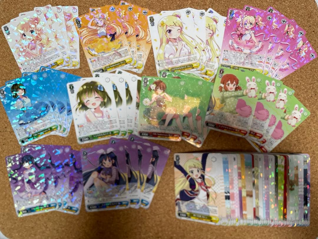 ヴァイスシュヴァルツ　きんいろモザイク　4コン きんモザ　デッキ