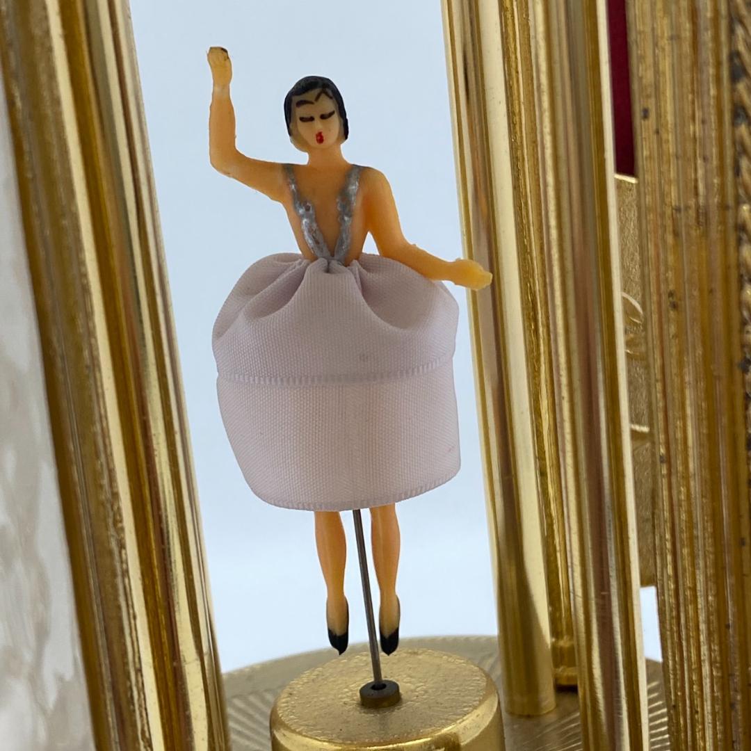 ＃13537 リュージュ オルゴール シガレット 葉巻入れ　オルゴール不動