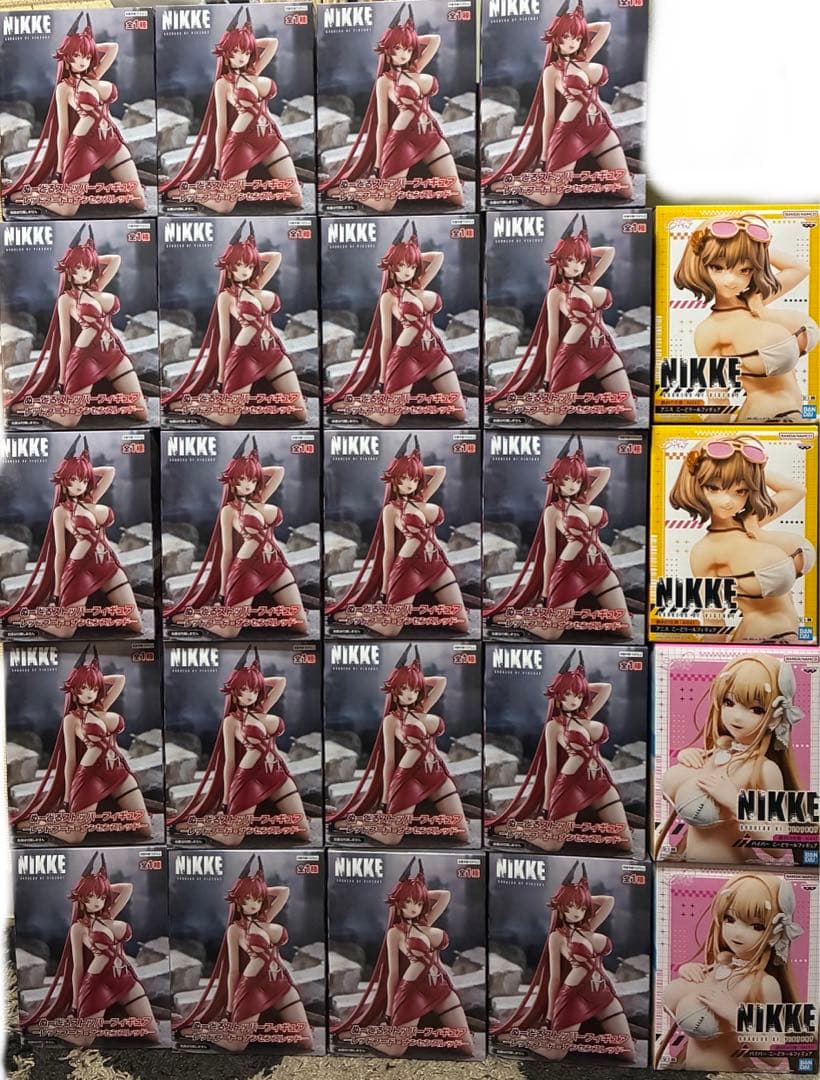 24個 NIKKE ぬーどるストッパーフィギュア レッドフード　アニス、バイパー