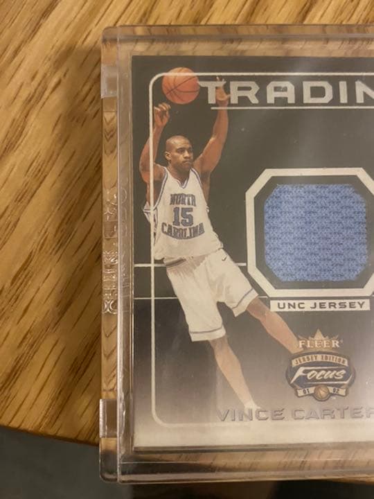 NBA ビンス・カーター　直筆サイン入り実使用ジャージーカード　世界50枚限定