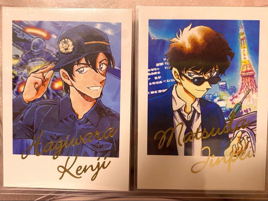 名探偵コナン チェキ風カード 松田陣平 萩原研二