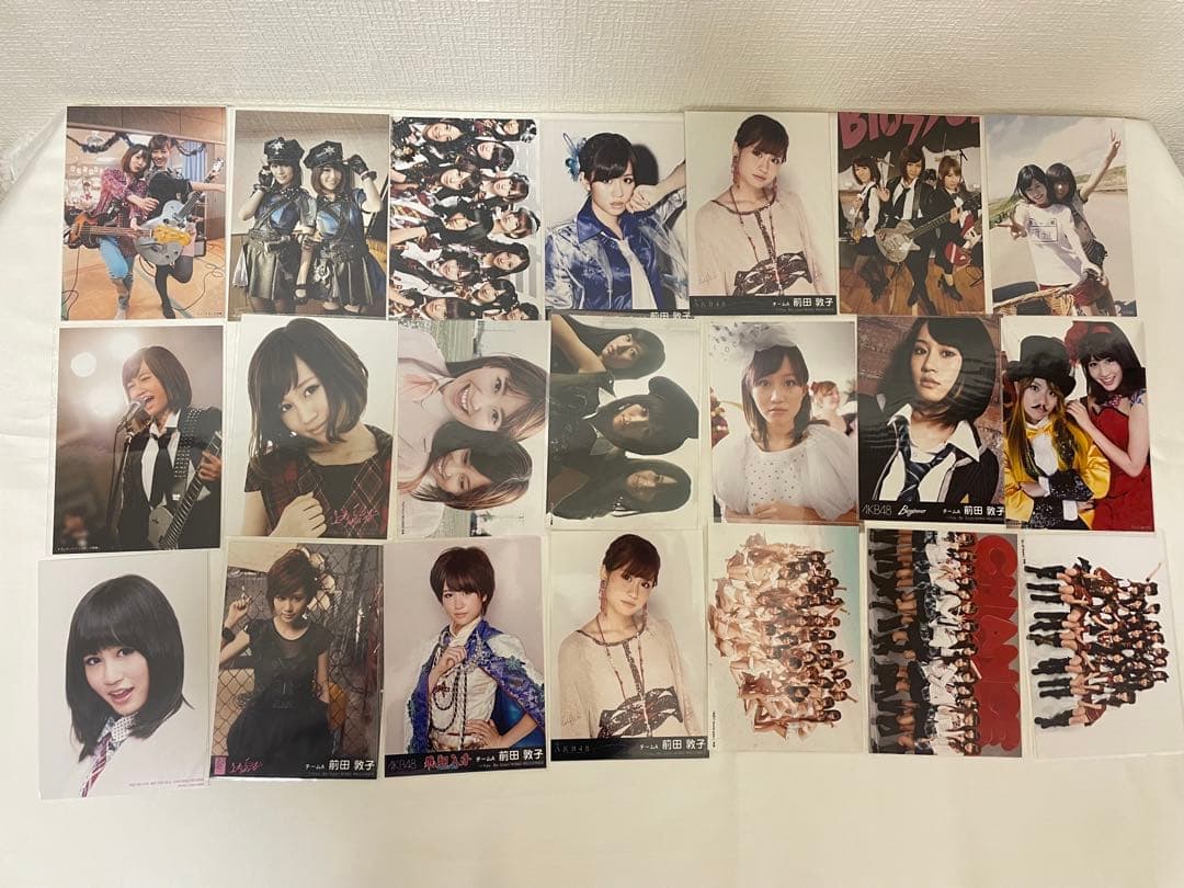 前田敦子 ［生写真　ファンクラブ会報誌　トレカ　ぬいぐるみ　など］まとめ売り