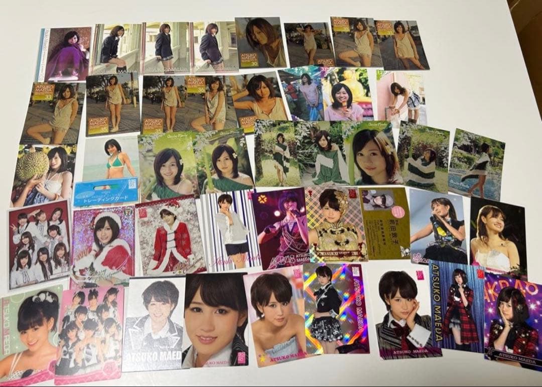 前田敦子 ［生写真　ファンクラブ会報誌　トレカ　ぬいぐるみ　など］まとめ売り