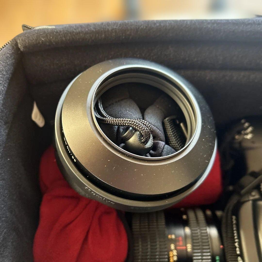 MAMIYA 645 一眼レフ望遠レンズ　mont-bell モンベル　露出計