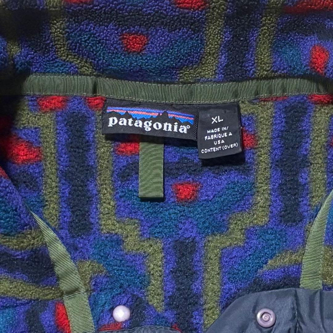 激XL 雪なし 90s patagonia パタゴニア スナップT 木村拓哉