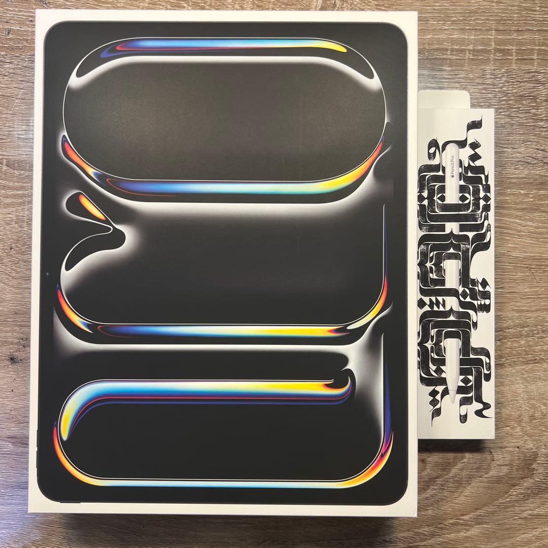 【美品】iPad Pro M4 13インチ 1tb wifi 純正pencil付