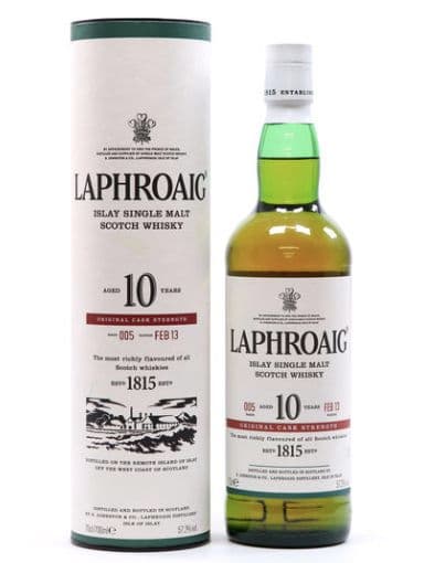 【新品・未開封】ラフロイグ10年 オリジナルカスクストレングス バッチ005