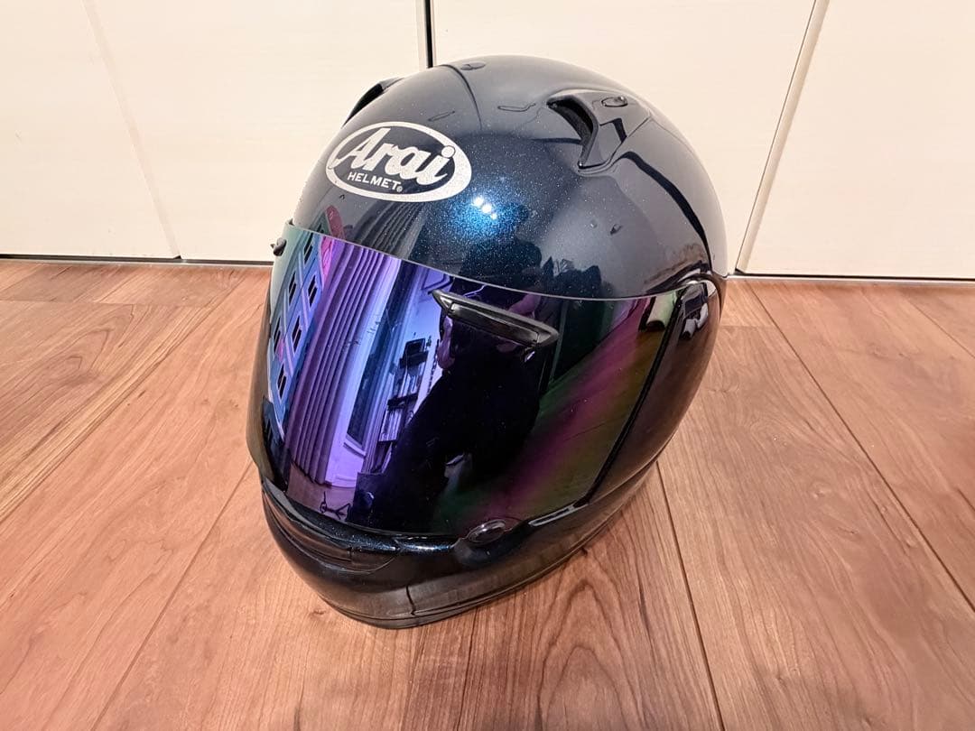 Arai フルフェイスヘルメット PROFILE ラメ入りネイビーブルー