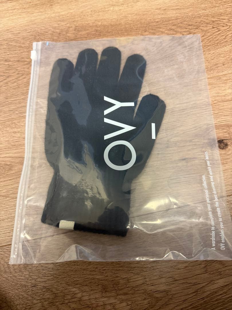 新品未使用 OVY 100% CASHMERE GLOVES カシミヤ 手袋