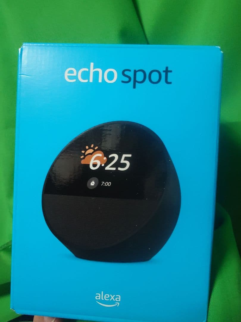 Amazon Echo Spot ブラック 2024年発売モデル