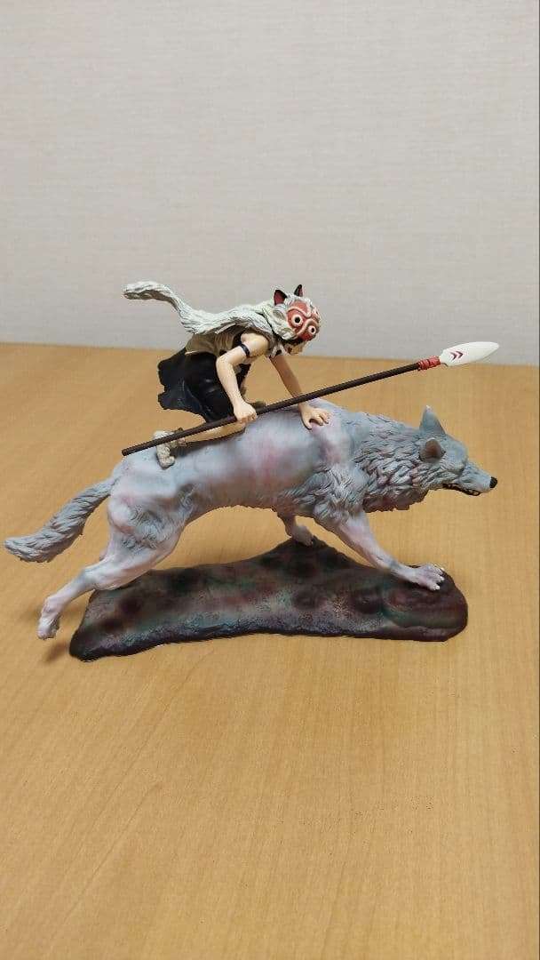 もののけ姫 サン＆犬神 フィギュア ジブリ アニメ レア　コミニカ