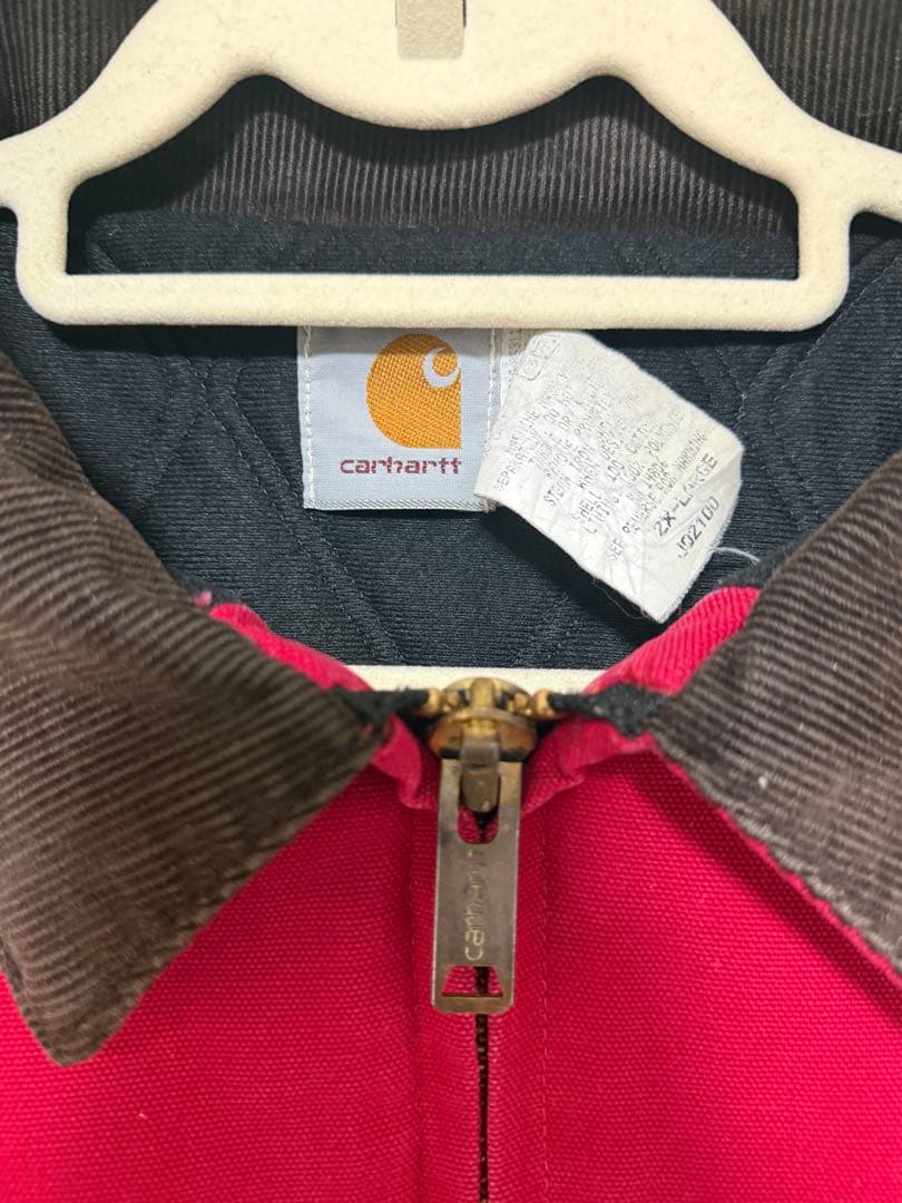 Carhartt 赤 ジャケット XXL