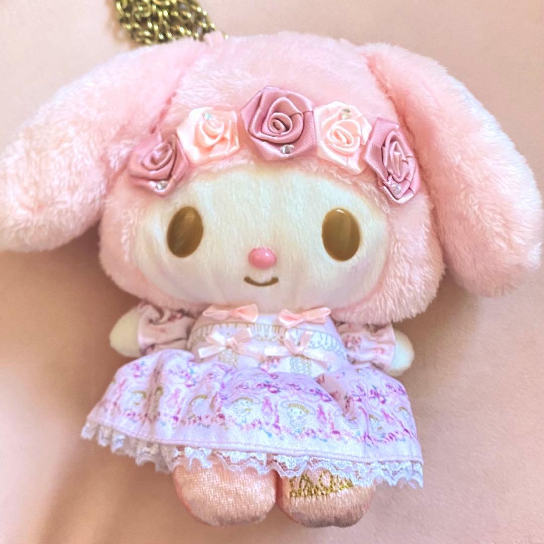 マイメロディ マイメロ リズメロ リズリサ ぬいぐるみ ポシェット