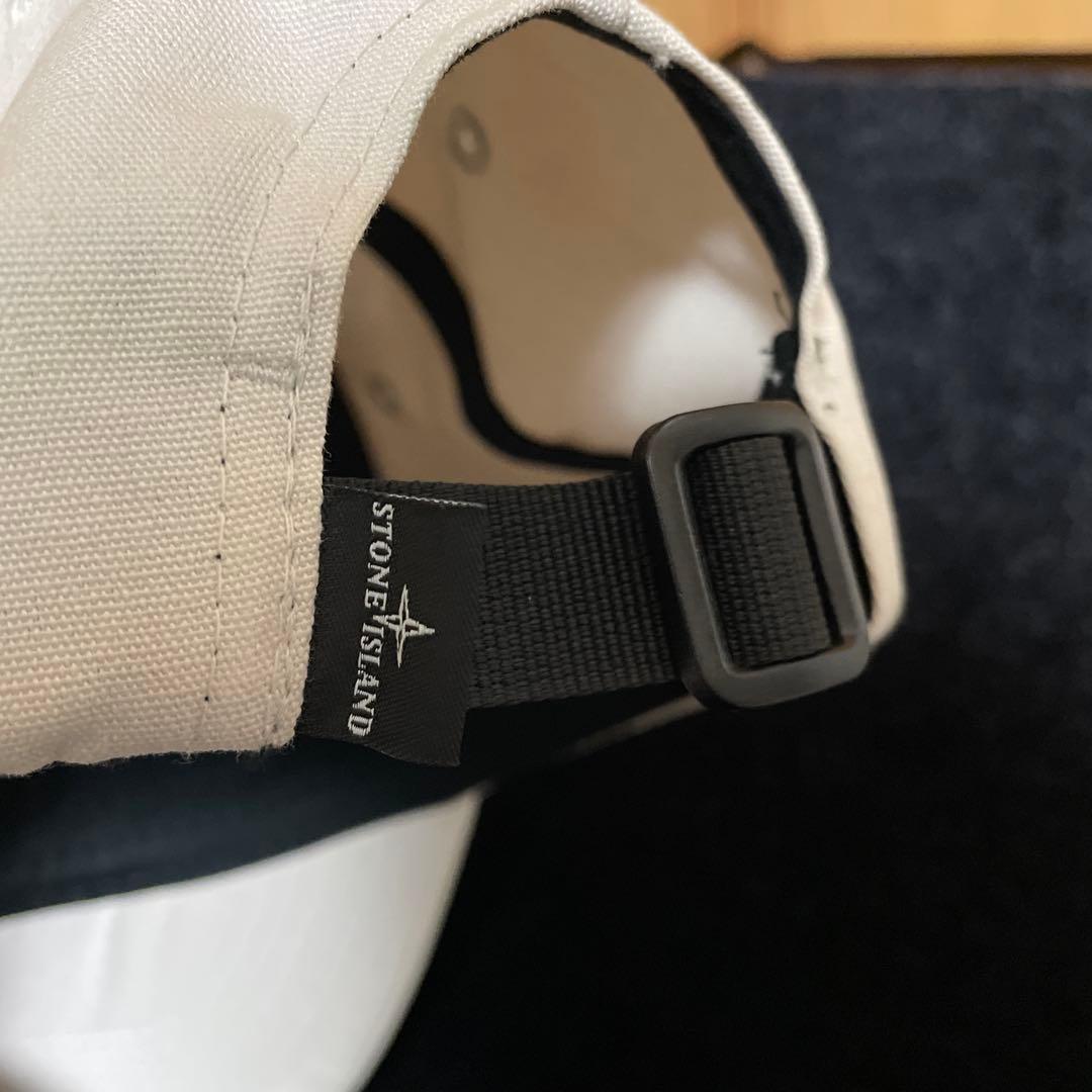 Stone  ホワイトベースボールキャップ Lサイズ