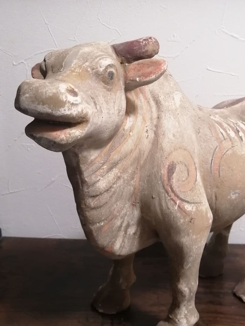 唐物 陶器 泥山羊 骨董品