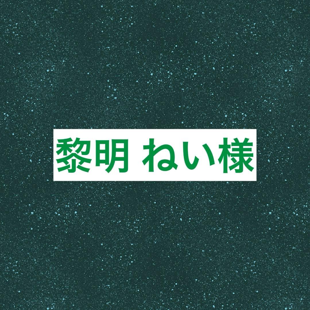 黎明 ねい＊1/24までお取り置き