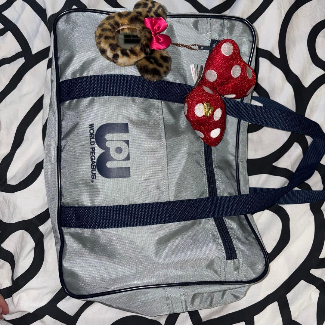 旧ワッペ　ワールドペガサス　スクバ　グレー