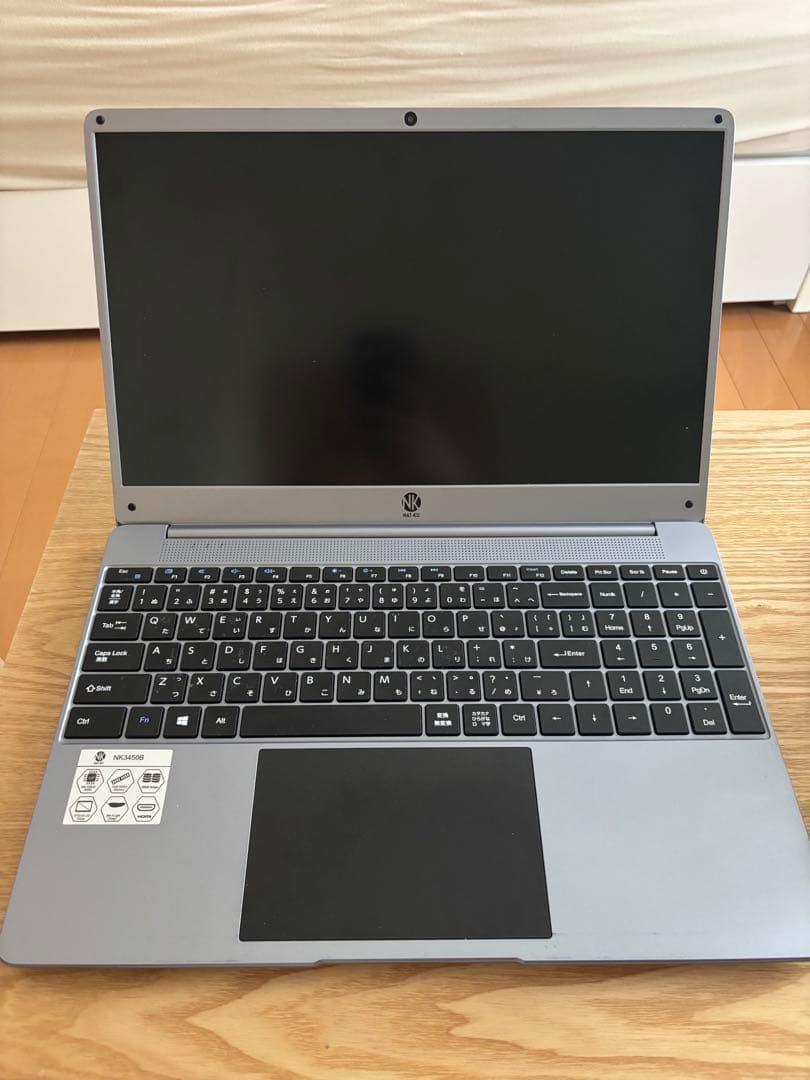 【美品】ノートパソコン ノートPC シルバー 薄型