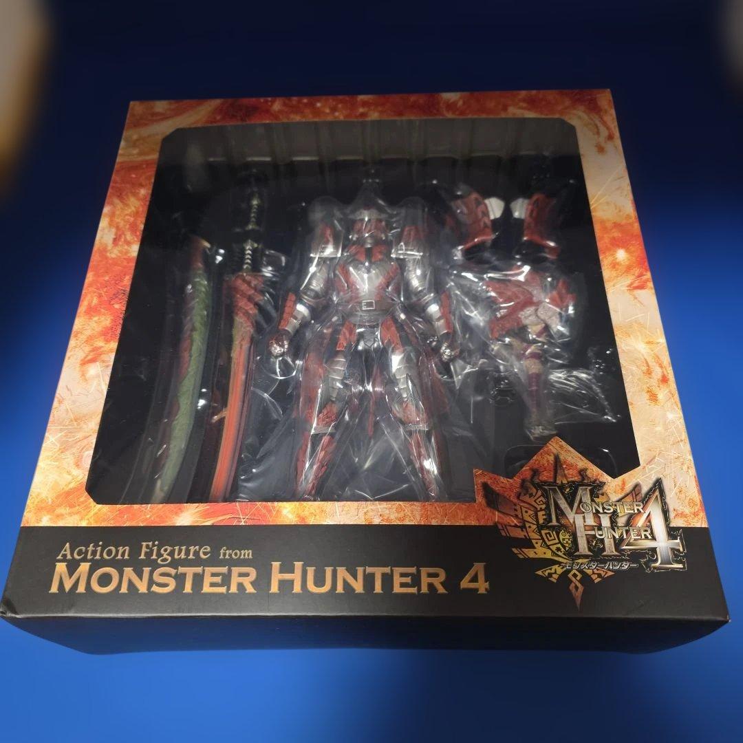 【新品未開封】 モンスターハンター4 レウスシリーズ装備ハンター 剣士