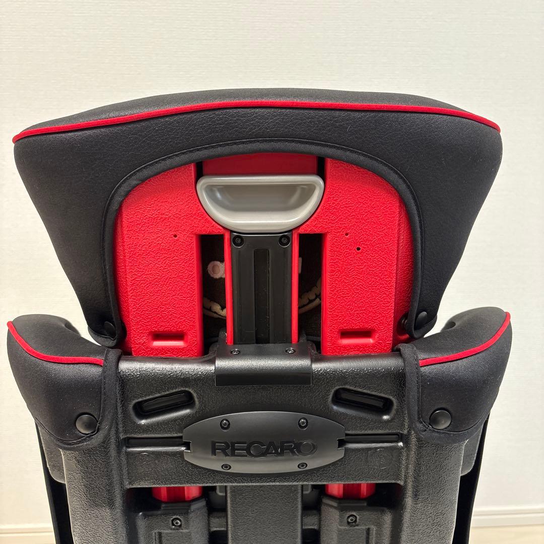 RECARO レカロ ジュニアシート　ブラック×レッド