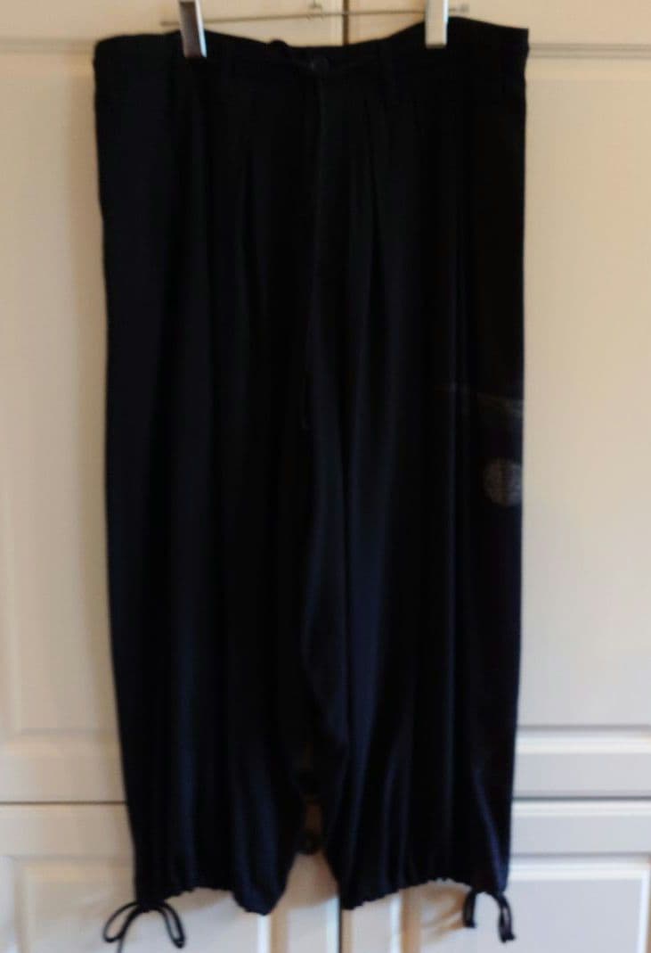 yohji yamamoto BLACK Scandal 抜染 バルーンパンツ