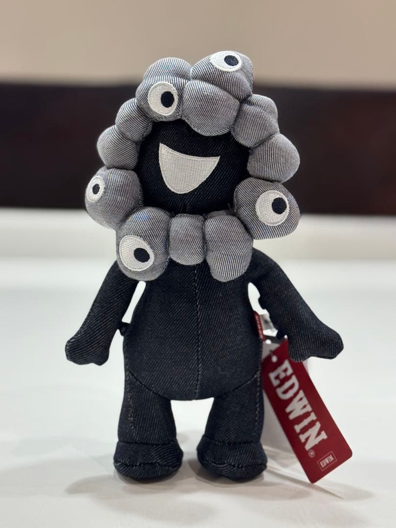 【新品】大阪万博　黒ミャクミャク EDWINコラボ　 ぬいぐるみ