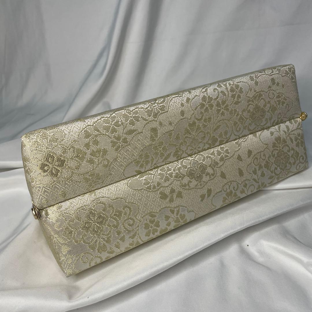 新品　入学式　訪問着　留袖など　草履　バッグ　セット　L ゴールド　フォーマル