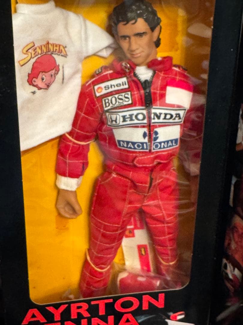 アイルトン・セナ 1/6 アクションフィギュア　1998年製 限定品 タカラ