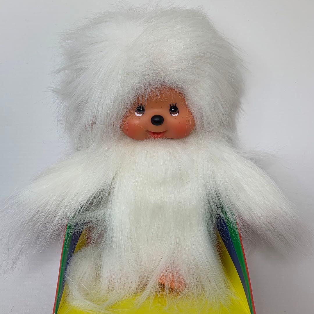 新品 2009年発売 モジャモジャ モンチッチ ホワイト 460