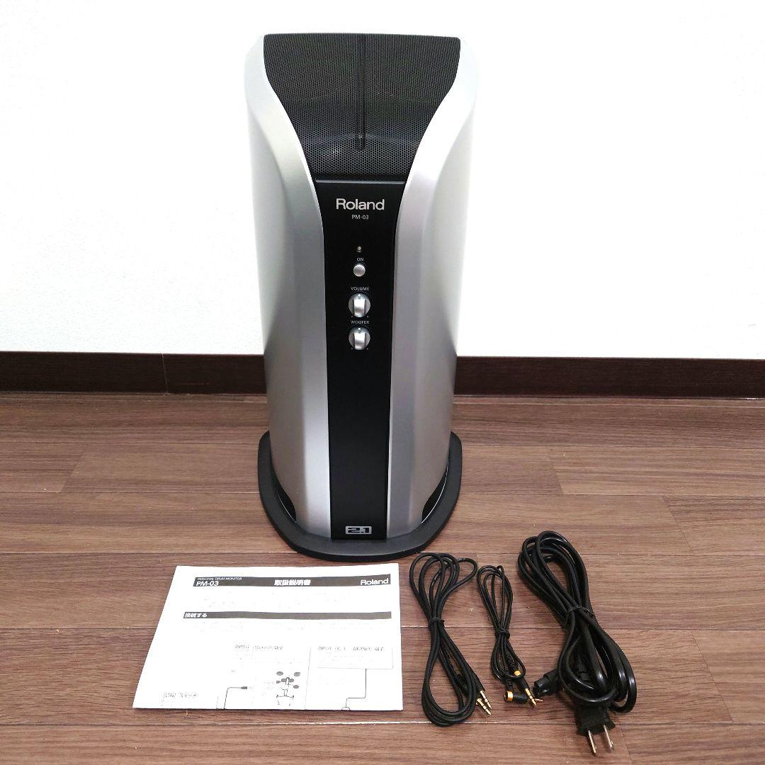 美品 Roland PM-03 パーソナル ドラム モニター スピーカー ②