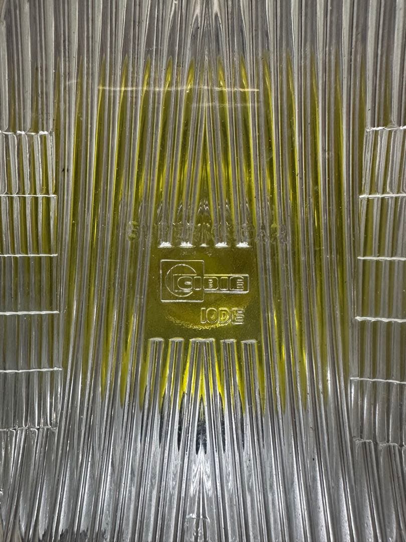 希少当時物180πシビエ凹レンズ付ヘッドライト/マーシャルCIBIE