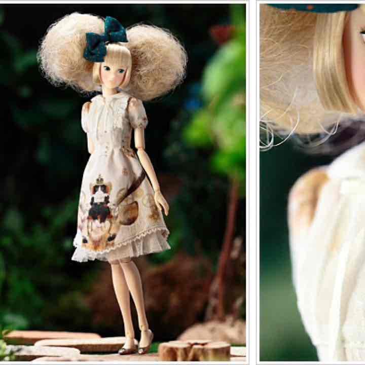 PW-momoko ae 　こぐま座　 女王猫と鹿の姫 　1次生産分