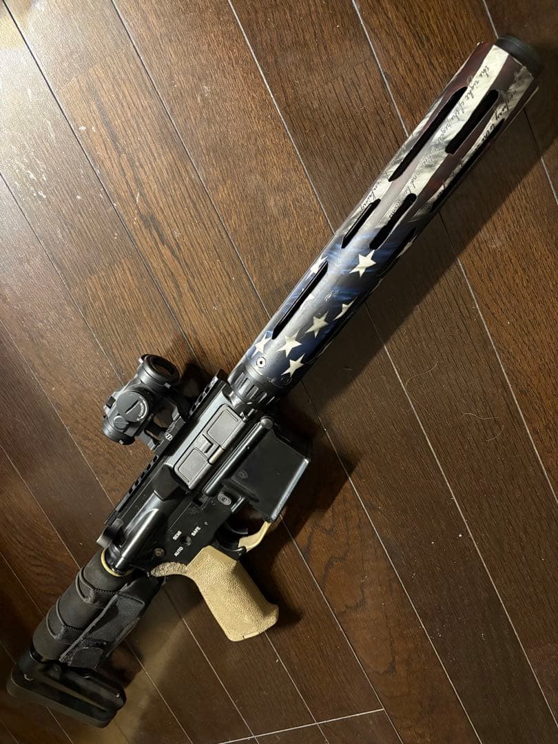 東京マルイCRW ハイサイクル　超軽量AR-16 PMC風カスタム