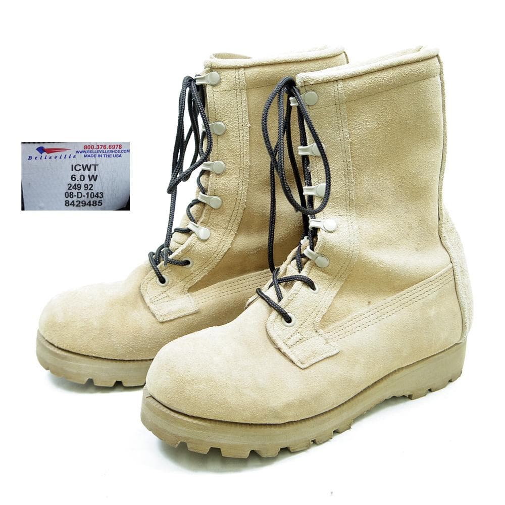 24㎝相当　Btlleville ベルヴィル コンバッドブーツ/P4266