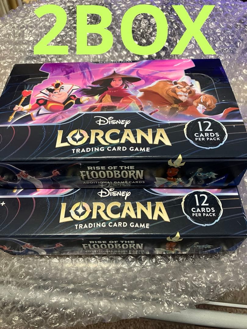 Disney Lorcana Floodborn 2 BOX 未開封 ロルカナ