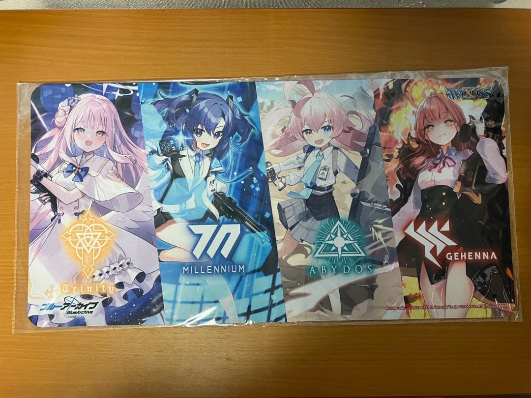 WIXOSS　ウィクロス　ブルーアーカイブ　限定プレイマット