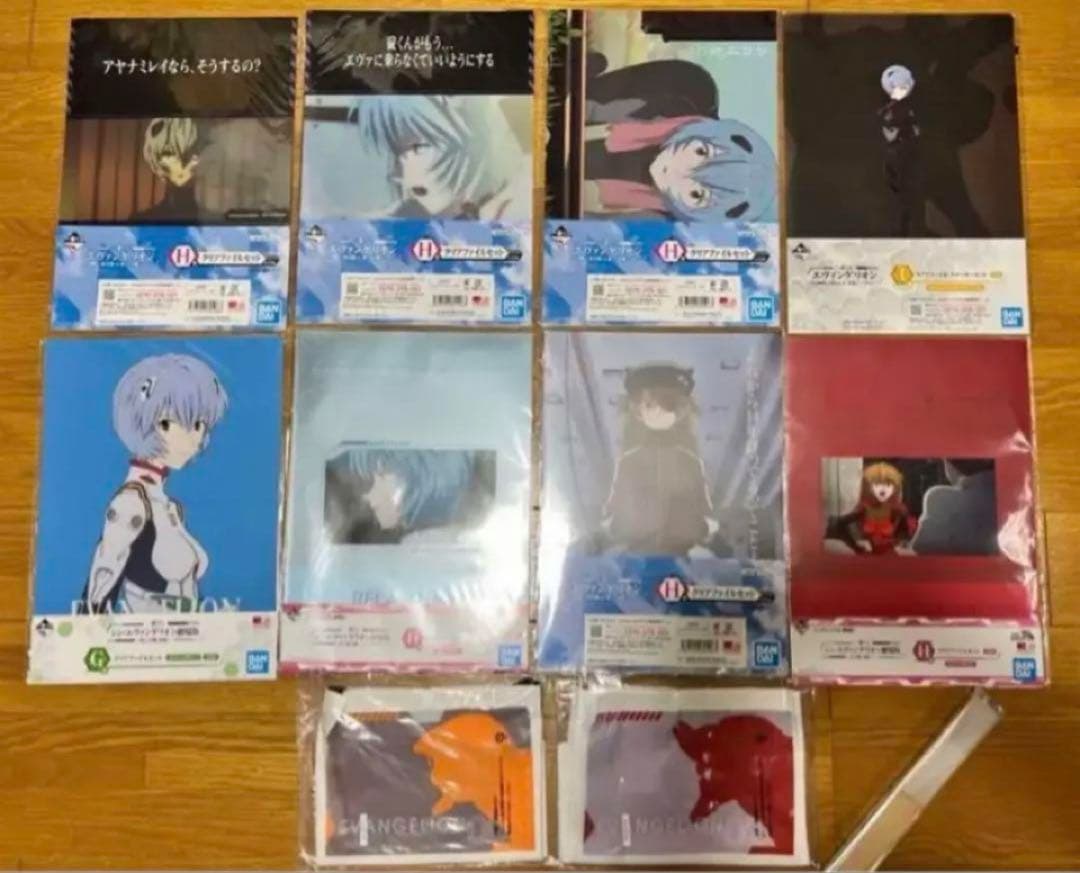 エヴァンゲリオン　アスカ　レイ　ロディ　フィギュア10体　グッズ