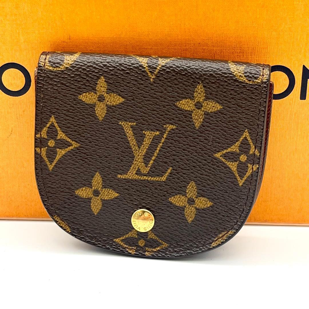 ルイヴィトン モノグラム グゼ ケース 正規品 本物 レザー 男女兼用