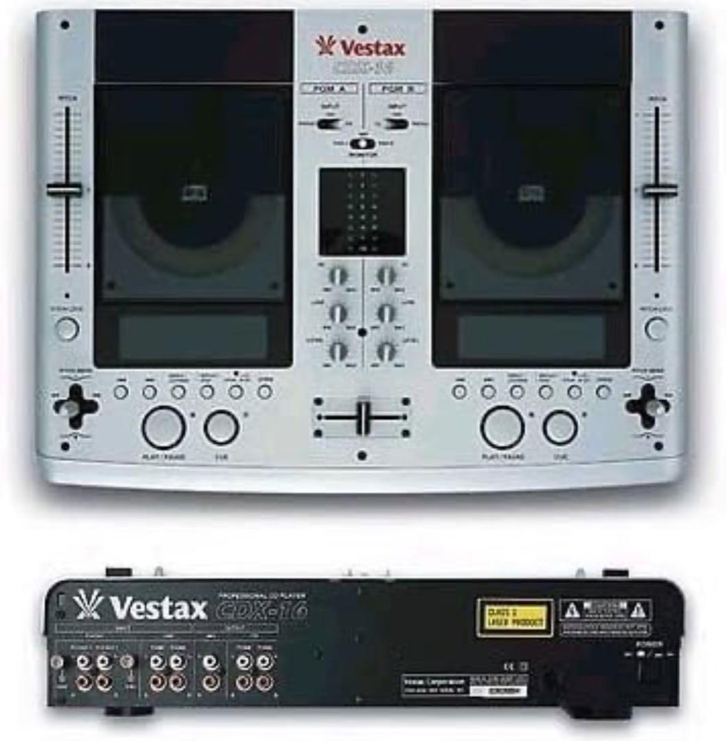 DJ機材 Vestax CDX-16