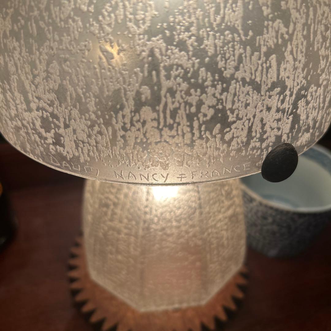 ドーム アール・デコランプ　DAUM NANCY FRANCE アンティーク