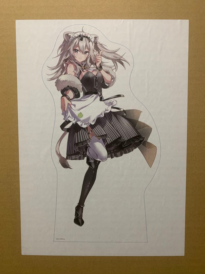 獅白ぼたん　等身大パネル　エンタメチャンス賞