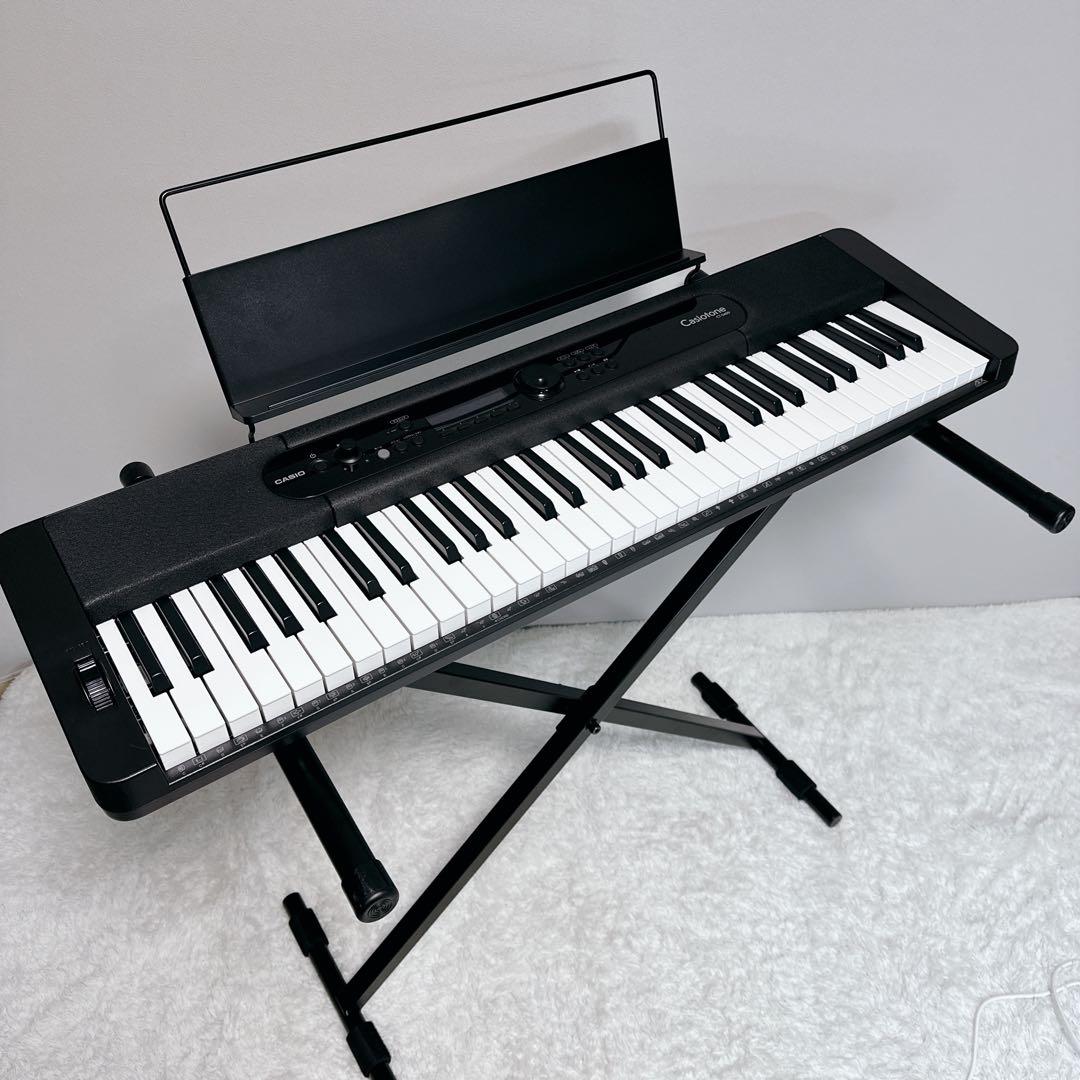 CASIO　カシオ　極美品　23年製　CT-S400　純正ケース　スタンド