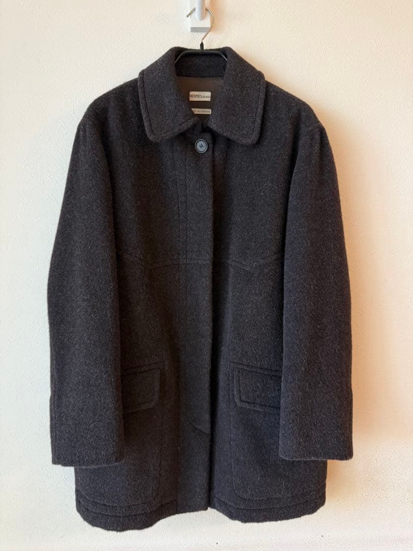エルメス　マルジェラ期　ハーフコート　アルパカ100%