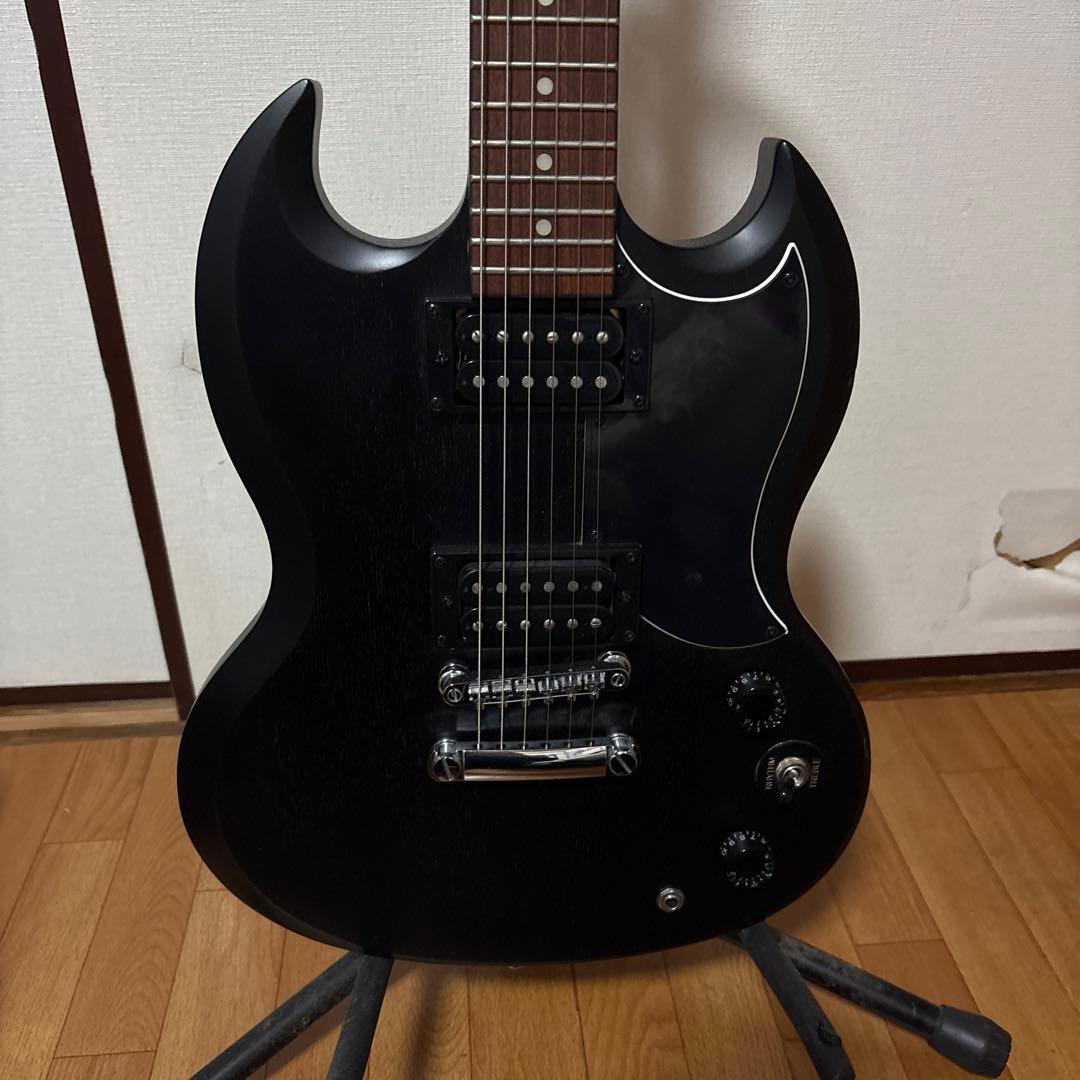 Epiphone SG Satin ブラックヴィンテージエディション