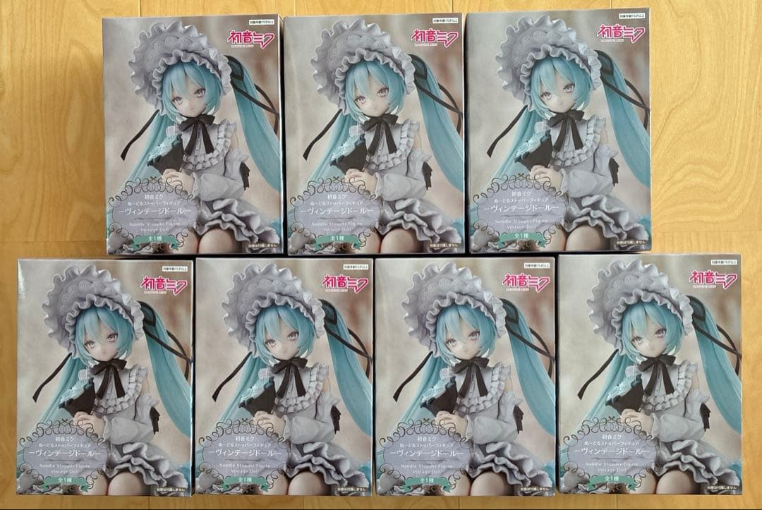 初音ミク　ぬーどるストッパー　未開封　7個セット