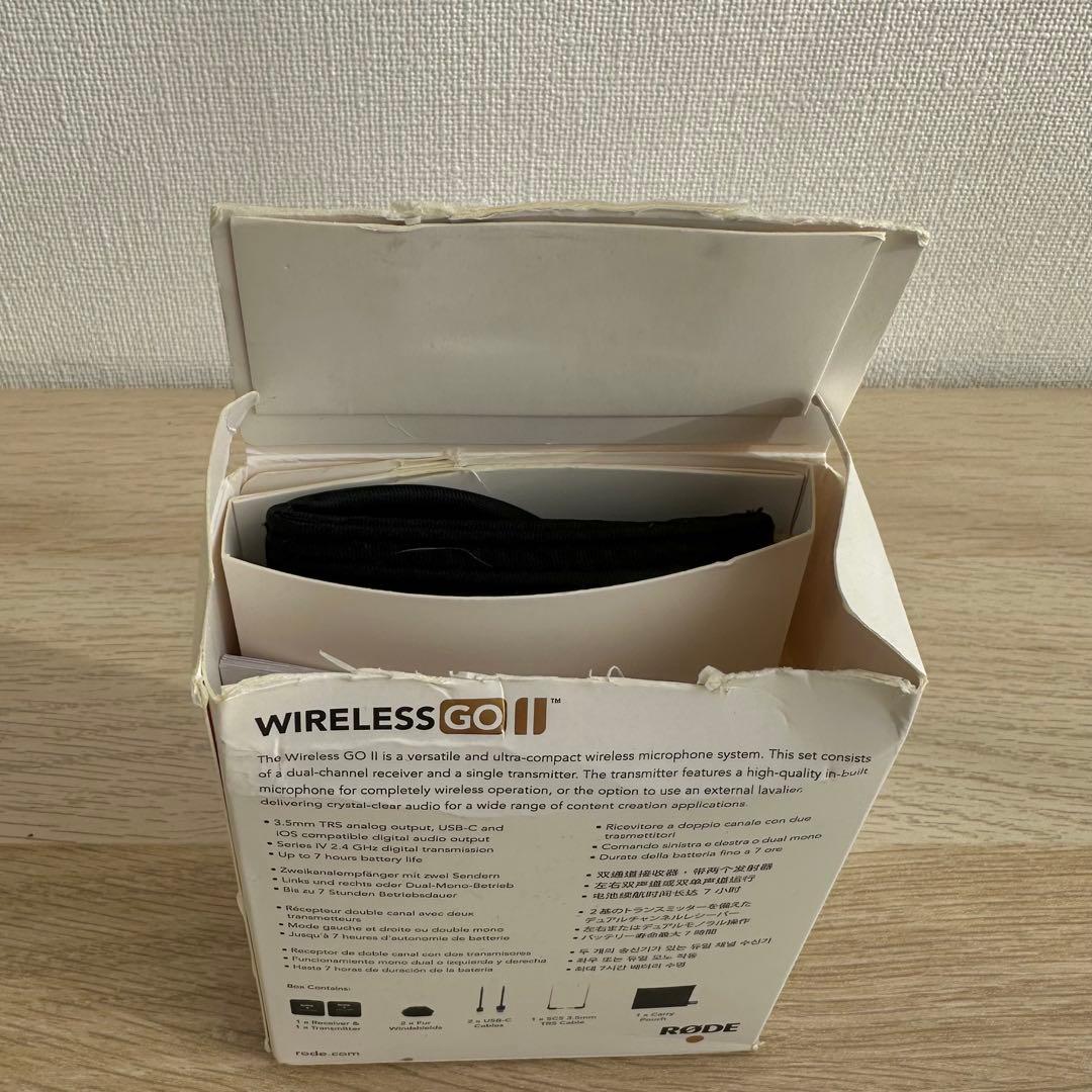Rode Wireless GO II ワイヤレスマイクシステム
