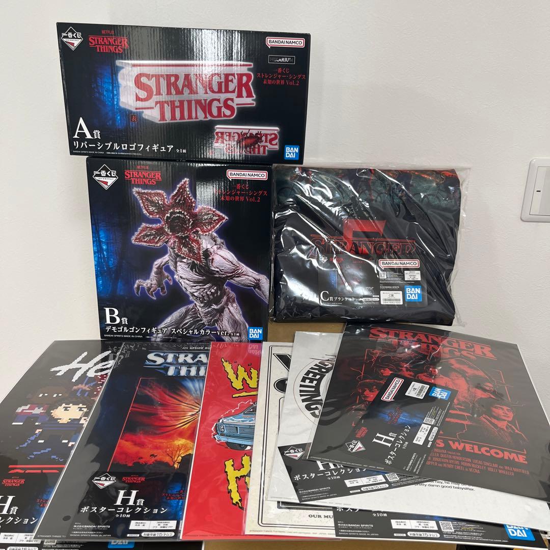 STRANGER THINGS フィギュアセットA賞B賞C賞H賞