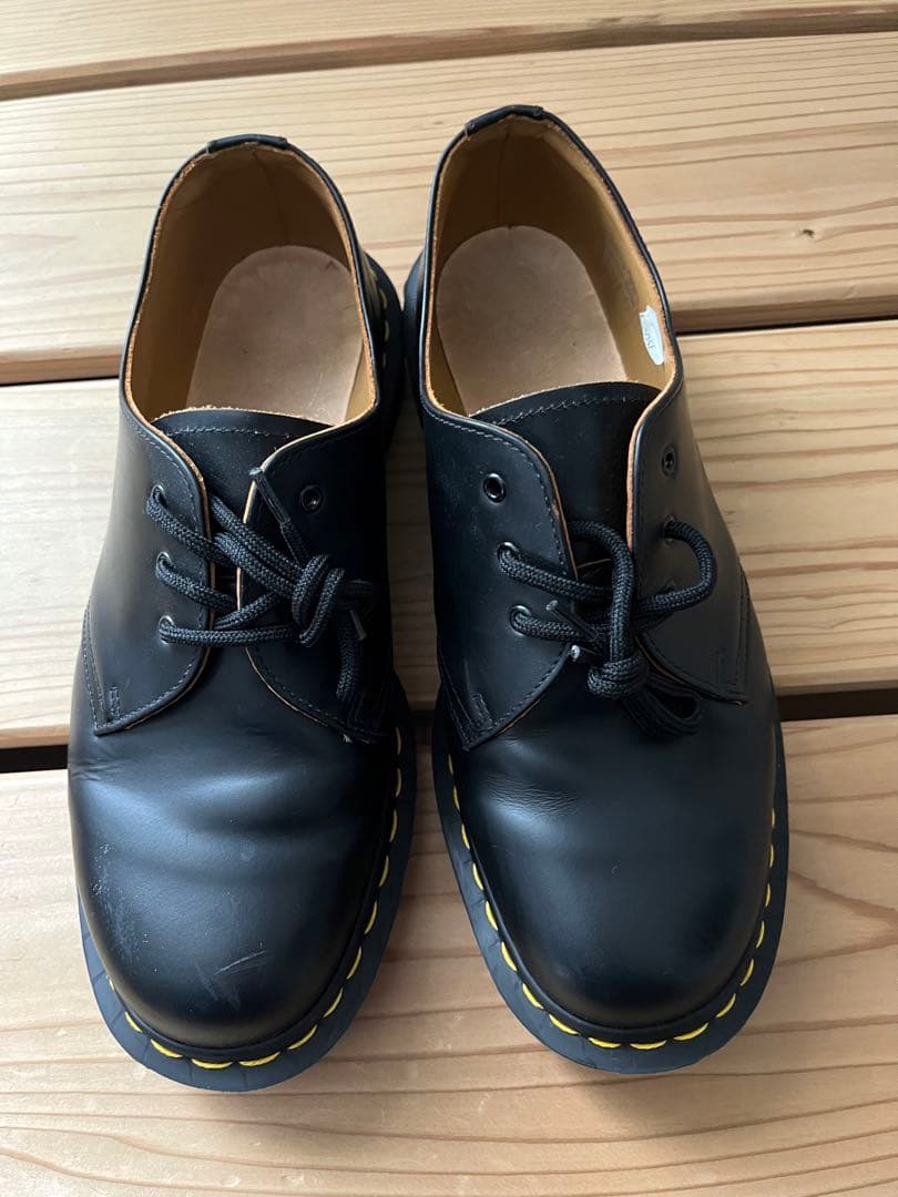 イングランド製 ドクターマーチン 3ホール Uチップ 革靴 ブーツ