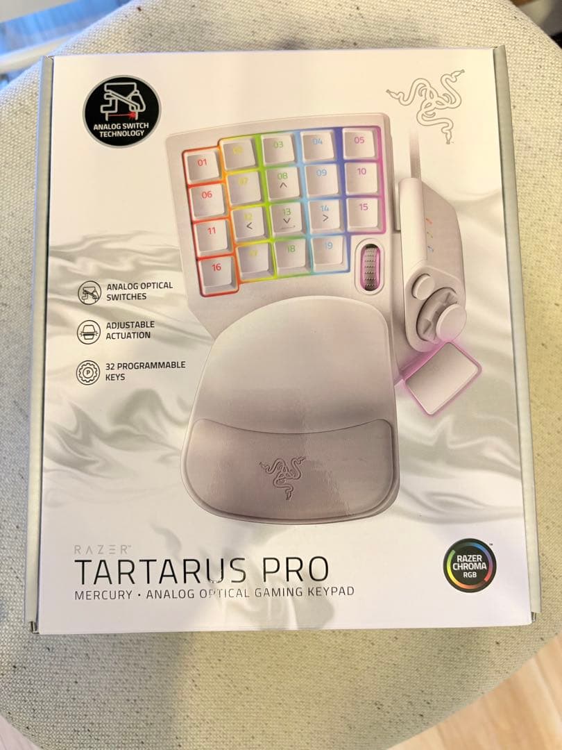 Razer Tartarus Pro ホワイトゲーミングキーパッド