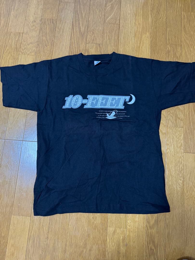 初期! 10-FEET ブラック Tシャツ XL テンフィー 激レア 京都大作戦